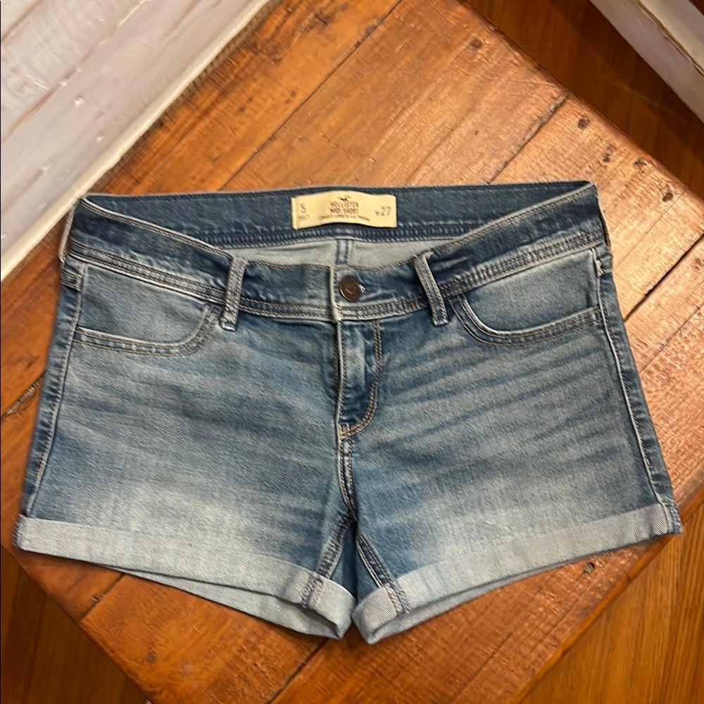 Hollister Denim Blue Women's Shorts